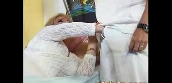  Chubby BBW Granny Fucks Her Doctor in the Hospital